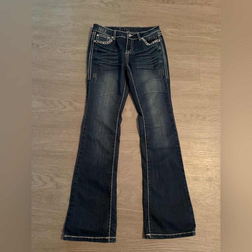 WOMENS D-FUZ Premium BLUE JEANS SZ 9/10